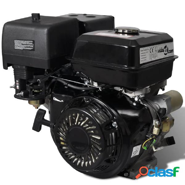 vidaXL Motore a Benzina con Avvio Elettrico 15 HP 11 kW Nero