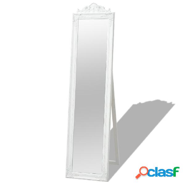 vidaXL Specchio da Pavimento in Stile Barocco 160x40 cm