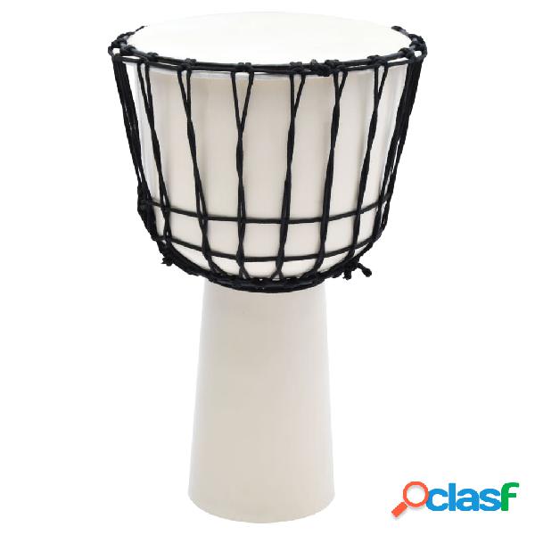 vidaXL Tamburo Djembe con Tensori 12" Pelle di Capra