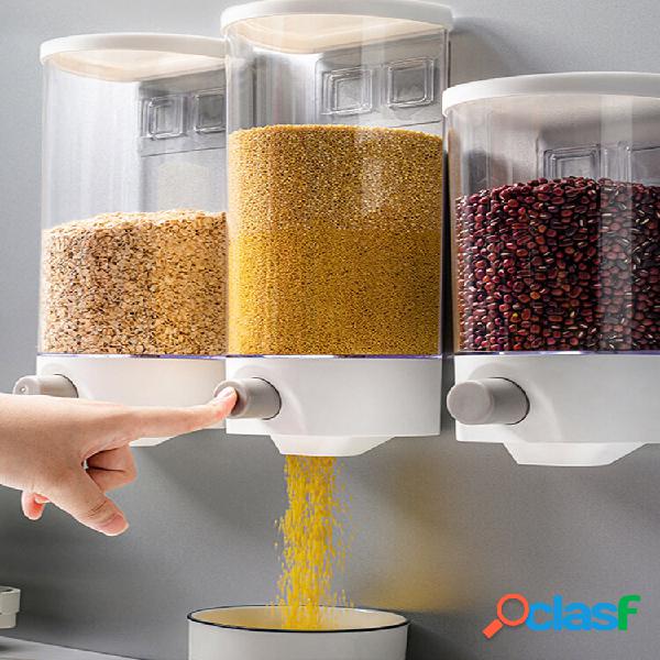 1 Pz Cucina a parete Cereali ermetici Vaso Contenitore per