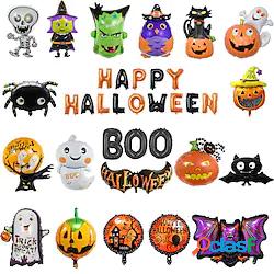 1 pz Halloween Albero Zucca Fantasma Palloncini per Regalo