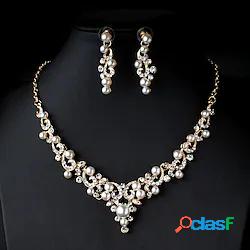 1 set I monili nuziali For Per donna Perle Feste Matrimonio