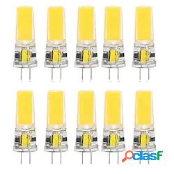 10 pz g4 10 w 1000lm cob 2508 led bi-pin lampadina per