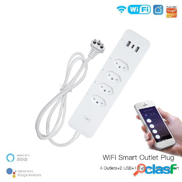 110-240V Tuya Smart Wifi Brasile Standard presa di corrente