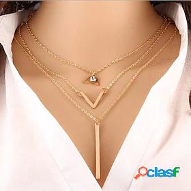 1pc Pendant Necklace Collar Necklace Womens Daily Classic