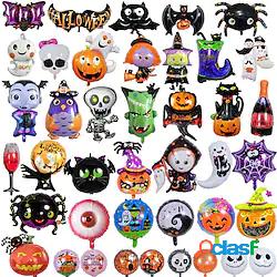 2 pezzi Halloween Zucca Pipistrello Fantasma Palloncini per