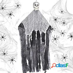 22 pezzi di teschio di halloween appeso decorazione fantasma