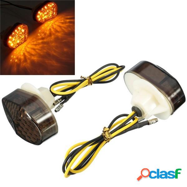 2pcs 12v fumano 15 LED il segnale di svolta di monte di