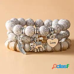 3 pezzi Per donna Bracciali a catena e maglie Bracciali con