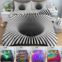 3d set copripiumino vortice set di biancheria da letto