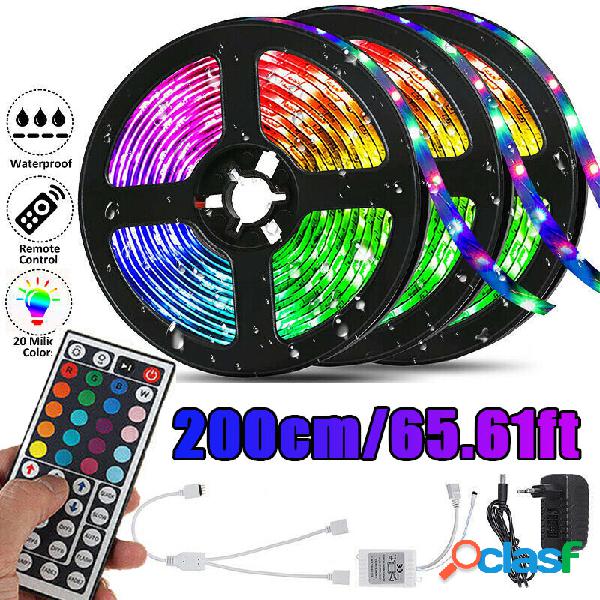 4 * 5 M 2835SMD RGB LED Luce di striscia + 44 tasti remoto