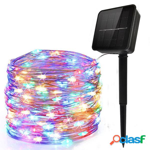 5M / 10M / 20M solare Alimentato 50/100/200 LED String Light