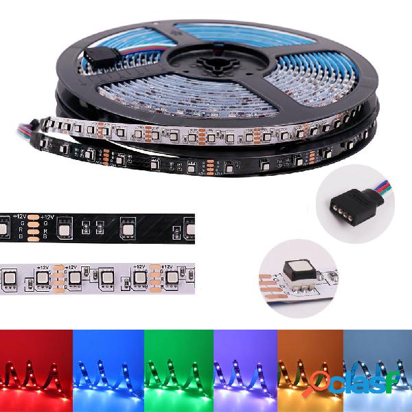 5M DC12V 8MM SMD3535 Bianco Nero PCB Non-impermeabile RGB