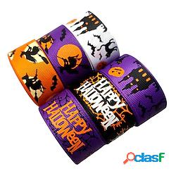 6 colori 1 yard halloween zucca pipistrello fantasma nastro