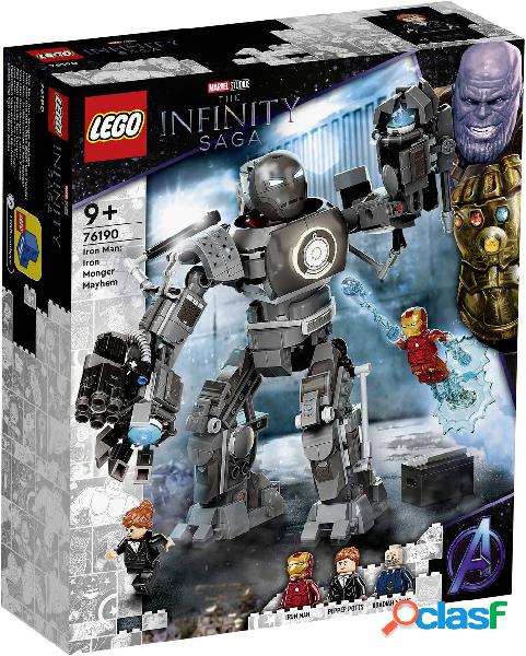 76190 LEGO® MARVEL SUPER HEROES Iron Man e il caos di Iron
