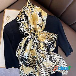 90180 centimetri delle donne della stampa del leopardo