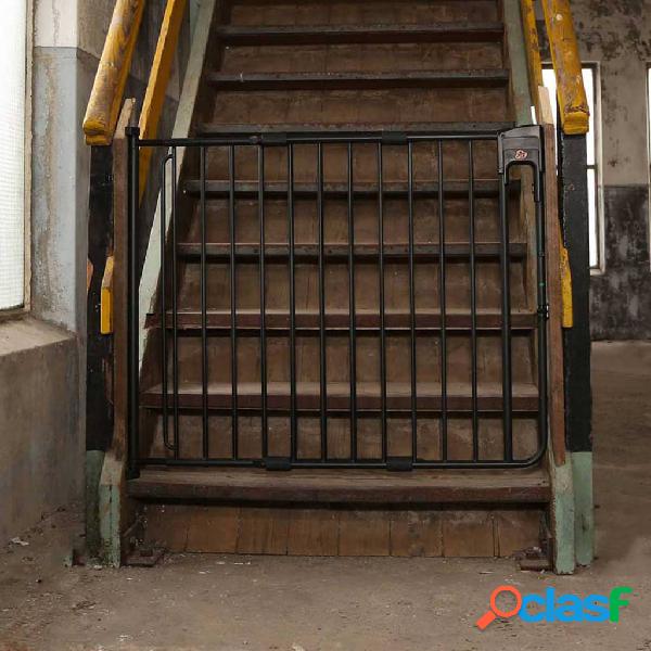 A3 Baby & Kids Cancelletto di Sicurezza SafeDoor Nero