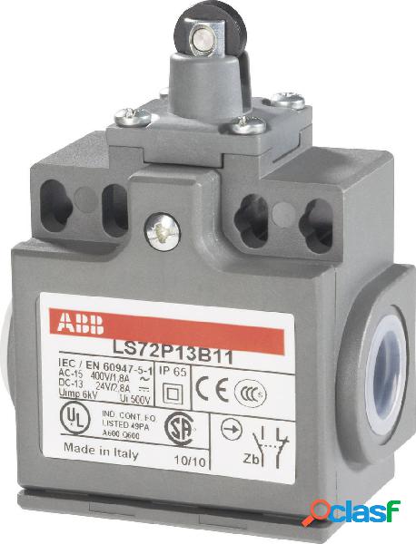 ABB LS72P13B11 Fine corsa 400 V/AC 1.8 A Stantuffo