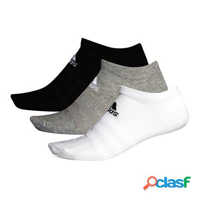 ADIDAS 3 pack calze bambino - grigio nero bianco