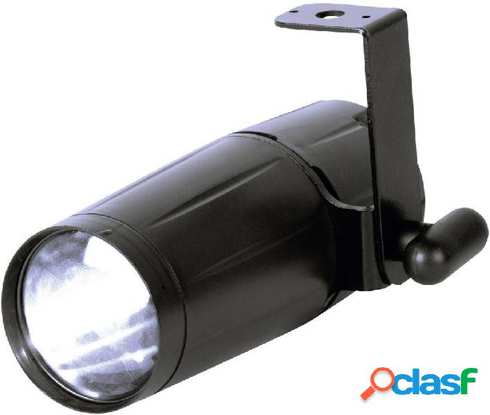 ADJ LED-Pinspot Pinspot LED Numero di LED: 1 x 3 W Nero