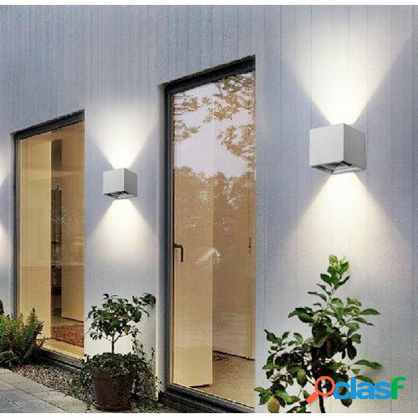 APPLIQUE DOPPIA EMISSIONE LED COB 12W ESTERNO LUCE 4000K