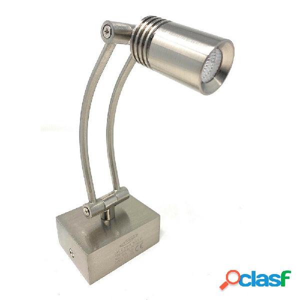 APPLIQUE LED ORIENTABILE 3WATT LAMPADA PER SPECCHIO LUCE