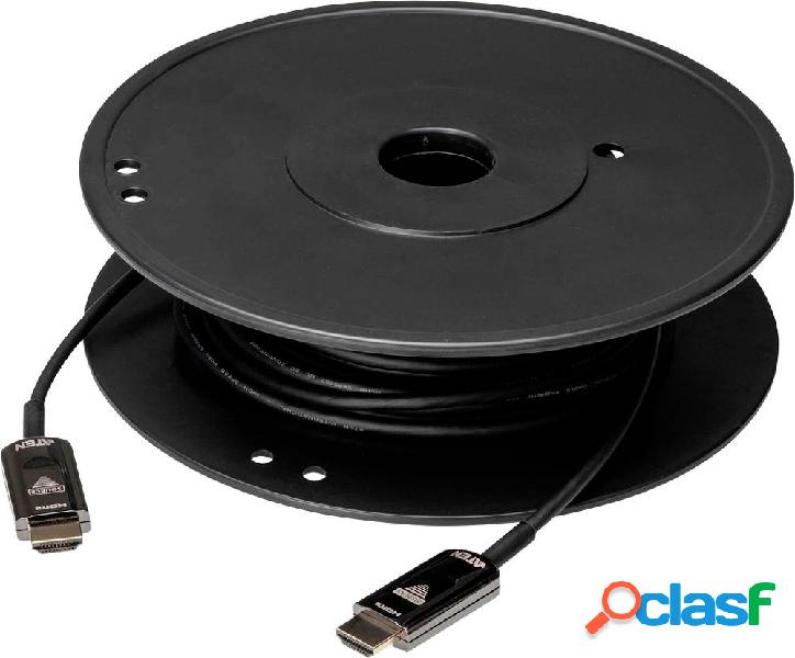 ATEN HDMI Cavo Spina HDMI-A, Spina HDMI-A 30.00 m Nero