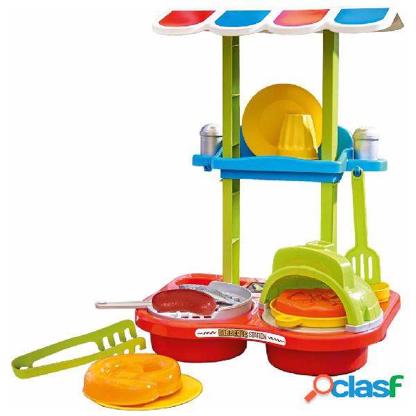 Androni Set Gioco da Spiaggia Griglia Barbecue