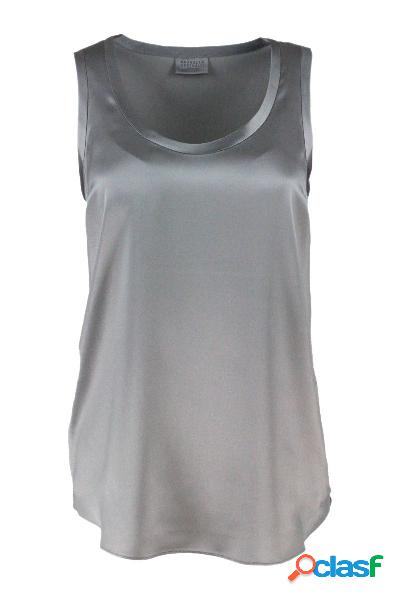 BRUNELLO CUCINELLI TANK TOP DONNA M0C59E0600C7005 SETA