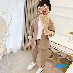 Bambino Da ragazzo Completo e giacca Completo 2 pezzi Manica