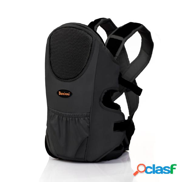 Baninni 2-in-1 Marsupio Porta Bimbi Sacco Prestigio Nero