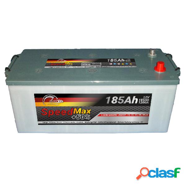 Batteria Truck Autocarro Speed Max 185Ah 1200A 12V