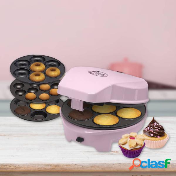 Bestron Macchina per Dolci 3 in 1 ASW238P 700 W Rosa