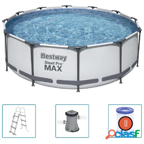 Bestway Set Piscina Steel Pro MAX 366x100 cm