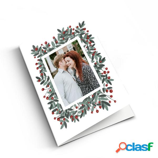 Biglietto di Natale personalizzato- M - Verticale