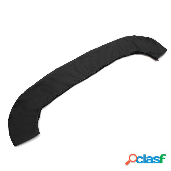 Black 4 Bow 600D Bimini Top Boot Cover Tettuccio parasole