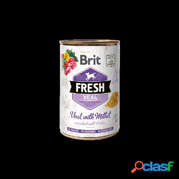 Brit Care - Brit Fresh Vitello Con Miglio Cibo Umido Per