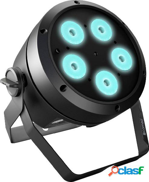 Cameo Faretto PAR LED Numero di LED: 5 4 W Nero