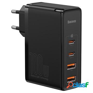 Caricabatterie rapido Baseus GaN2 Pro 2xUSB e 2xUSB-C - 100