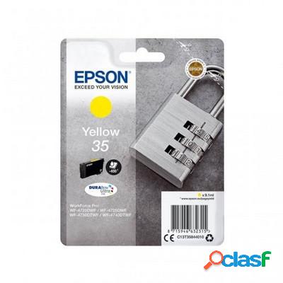 Cartuccia Epson C13T35844010 35 Lucchetto originale GIALLO