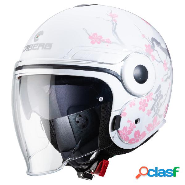 Casco Jet Aperto Uptown Bloom