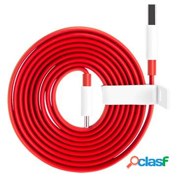 Cavo OnePlus Warp Charge Type-C 5461100012 - 1,5 m - Rosso /