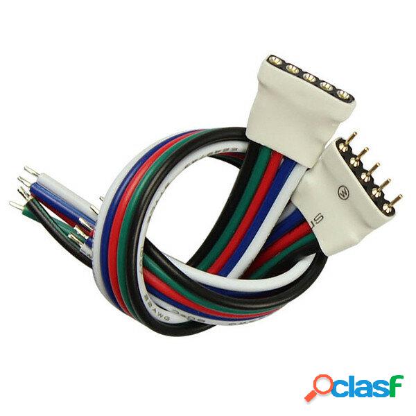 Cavo femmina maschio Connettore a 5 pin per RGBW SMD5050 LED