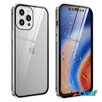 Custodia Magnetica per iPhone 12/12 Pro con Vetro Temperato
