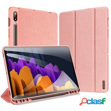 Custodia Tri-Fold per Samsung Galaxy Tab S7/S8 Dux Ducis