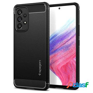 Custodia in TPU Spigen Rugged Armor per Samsung Galaxy A53