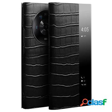 Custodia in pelle Qialino Smart View Honor Magic4 Flip -