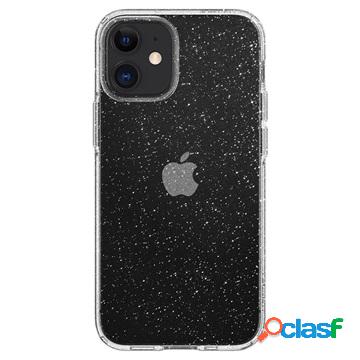 Custodia mini Spigen per iPhone 12 con glitter a cristalli