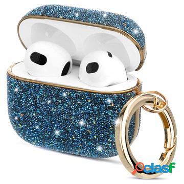 Custodia per AirPods 3 Kingxbar Luxury Series - Blu