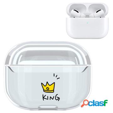 Custodia per AirPods Pro serie Cartoon - King